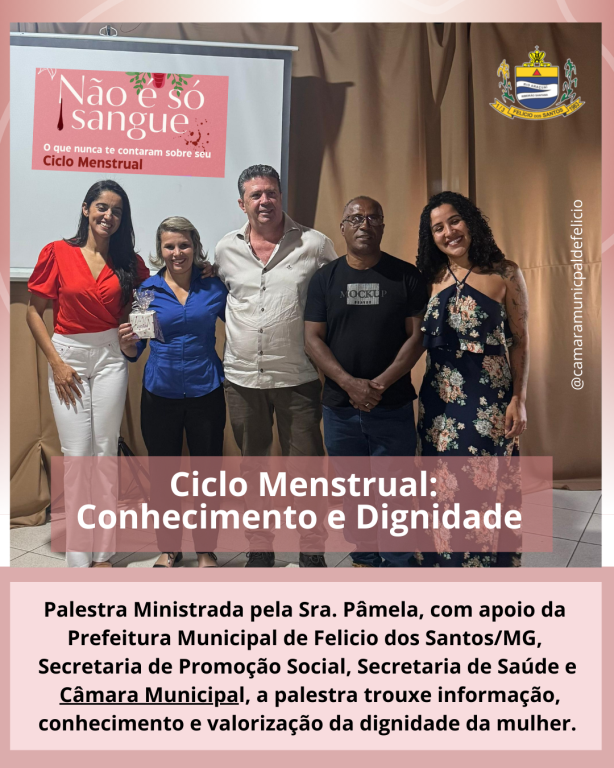 CICLO MENSTRUAL - CONHECIMENTO E DIGNIDADE