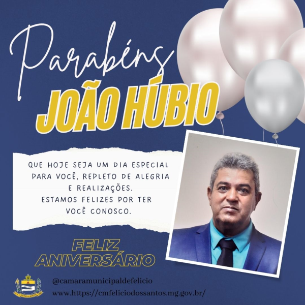 PARABÉNS AO ANIVERSARIANTE DO DIA