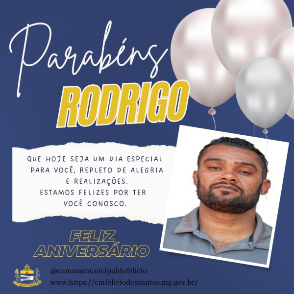 PARABÉNS AO ANIVERSARIANTE DO DIA