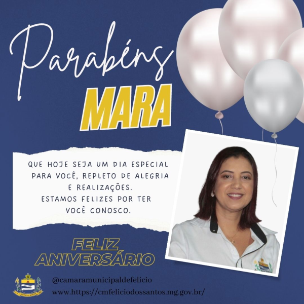 PARABÉNS A ANIVERSARIANTE DO DIA