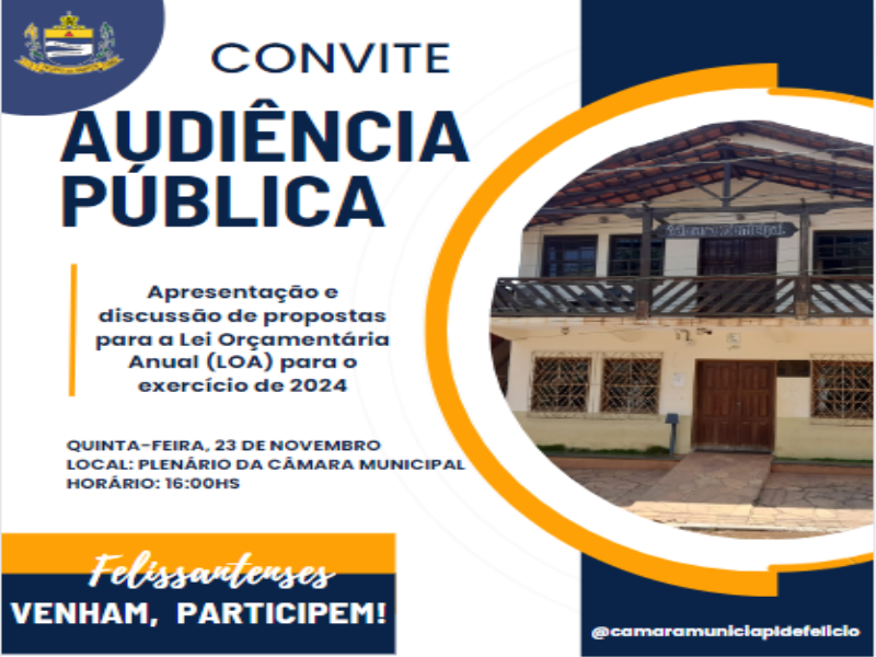 AUDIÊNCIA PÚBLICA  -  LOA 2024