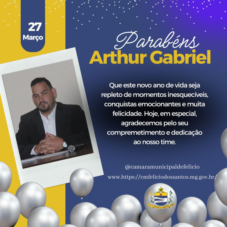 FELIZ ANIVERSÁRIO!!!